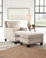 Claredon Chair and Ottoman at Walker Mattress and Furniture Locations in Cedar Park and Belton TX.