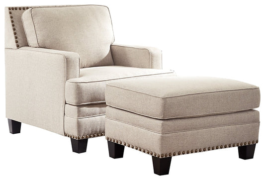 Claredon Chair and Ottoman at Walker Mattress and Furniture Locations in Cedar Park and Belton TX.