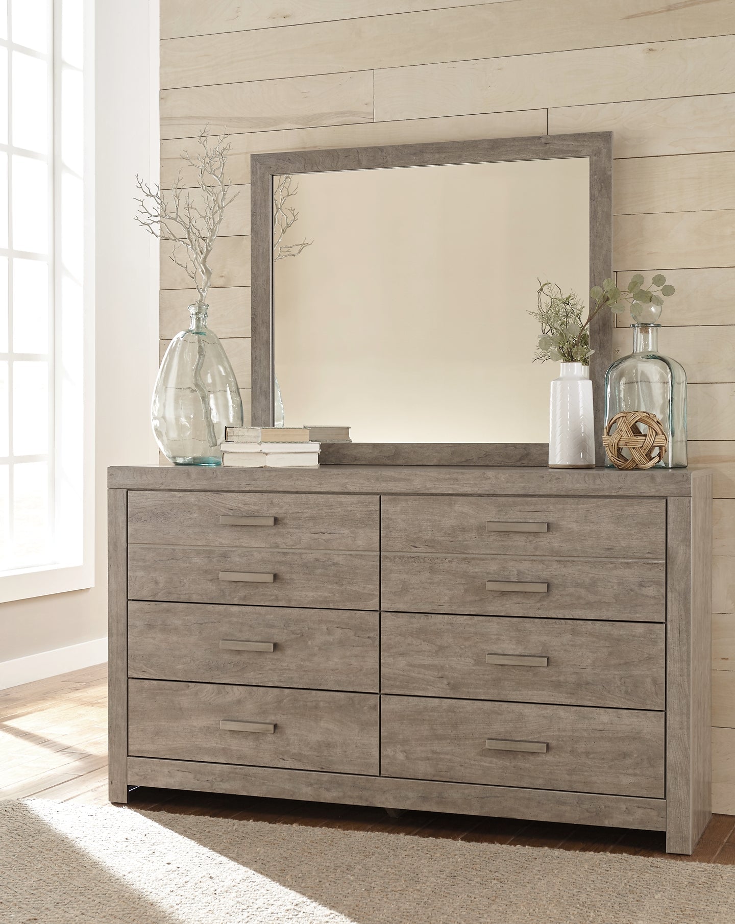 Culverbach Dresser and Mirror at Walker Mattress and Furniture Locations in Cedar Park and Belton TX.