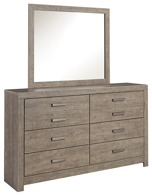 Culverbach Dresser and Mirror at Walker Mattress and Furniture Locations in Cedar Park and Belton TX.