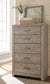 Culverbach Five Drawer Chest at Walker Mattress and Furniture Locations in Cedar Park and Belton TX.