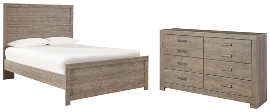 Culverbach Full Panel Bed with Dresser at Walker Mattress and Furniture Locations in Cedar Park and Belton TX.