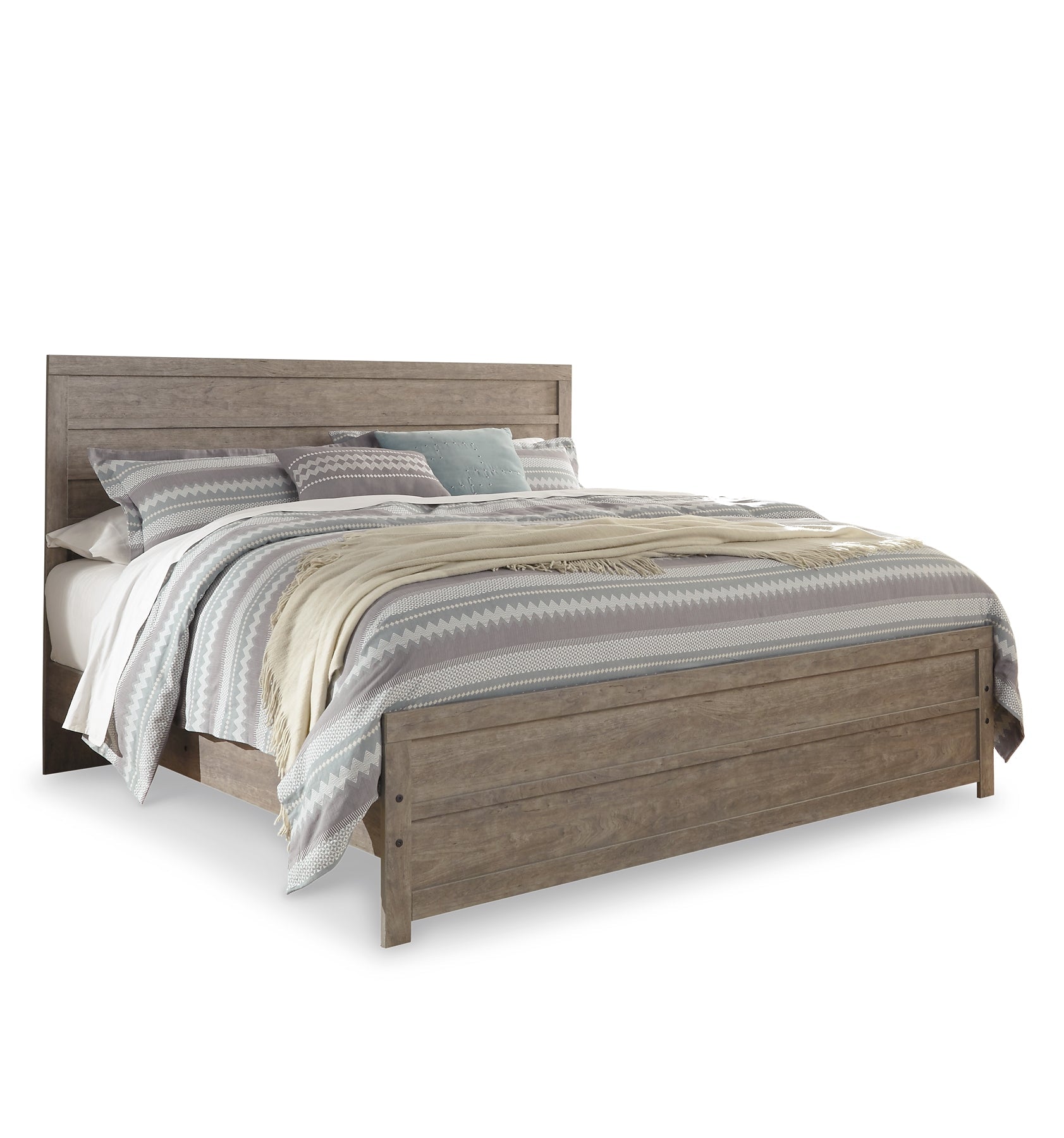 Culverbach King Panel Bed with Dresser at Walker Mattress and Furniture Locations in Cedar Park and Belton TX.