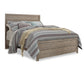 Culverbach Queen Panel Bed with 2 Nightstands at Walker Mattress and Furniture Locations in Cedar Park and Belton TX.