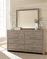 Culverbach Six Drawer Dresser at Walker Mattress and Furniture Locations in Cedar Park and Belton TX.