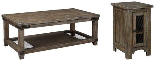 Danell Ridge Coffee Table with 1 End Table at Walker Mattress and Furniture Locations in Cedar Park and Belton TX.