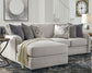 Dellara 2-Piece Sectional with Chaise at Walker Mattress and Furniture Locations in Cedar Park and Belton TX.