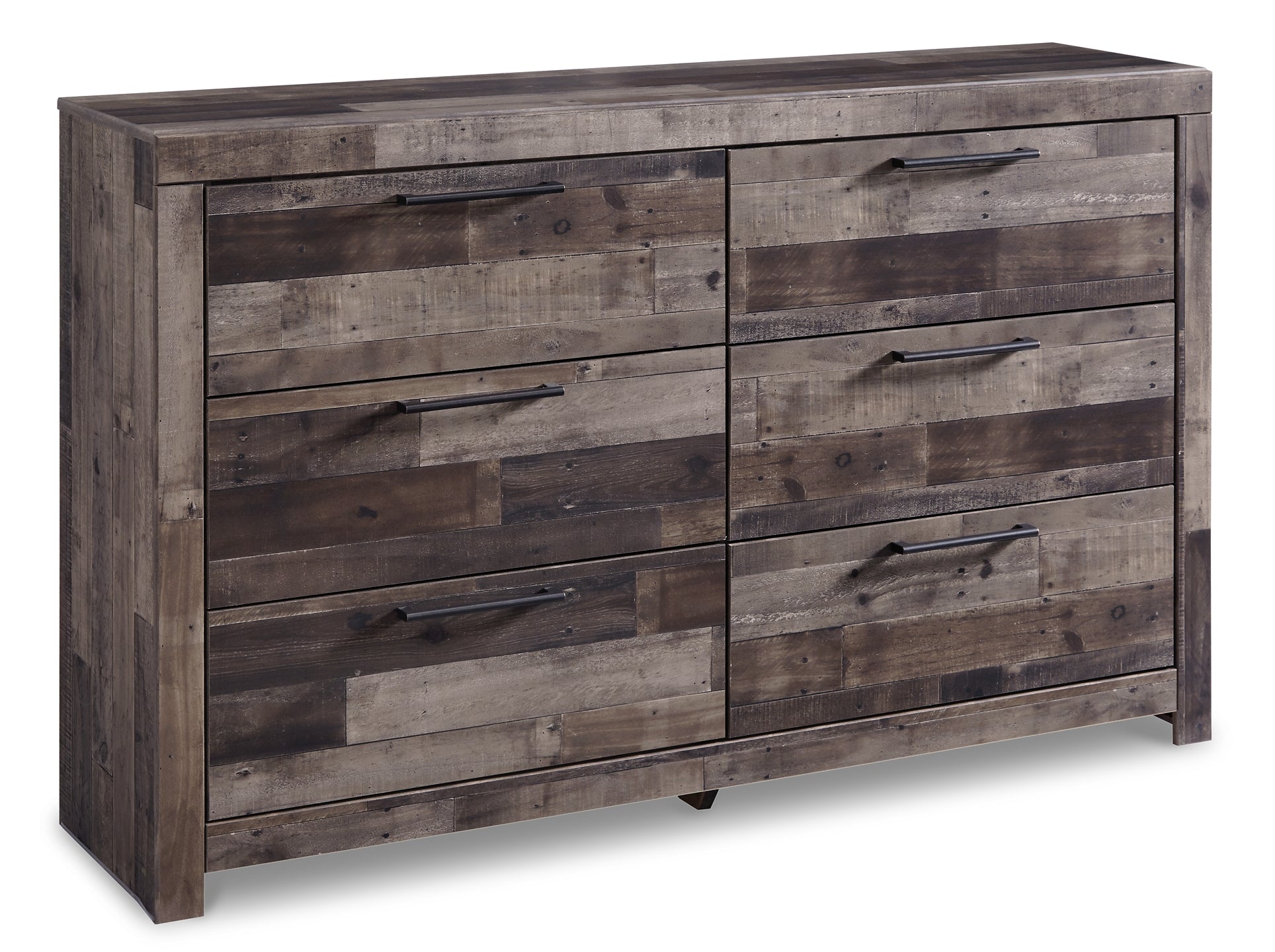 Derekson Six Drawer Dresser at Walker Mattress and Furniture Locations in Cedar Park and Belton TX.