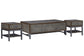 Derrylin Coffee Table with 2 End Tables at Walker Mattress and Furniture Locations in Cedar Park and Belton TX.