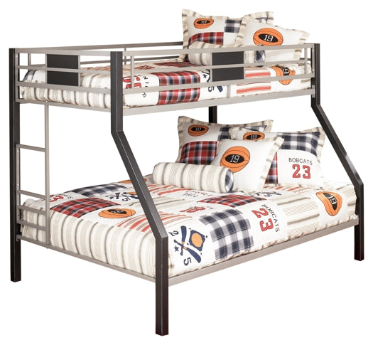 Dinsmore Twin/Full Bunk Bed w/Ladder at Walker Mattress and Furniture Locations in Cedar Park and Belton TX.