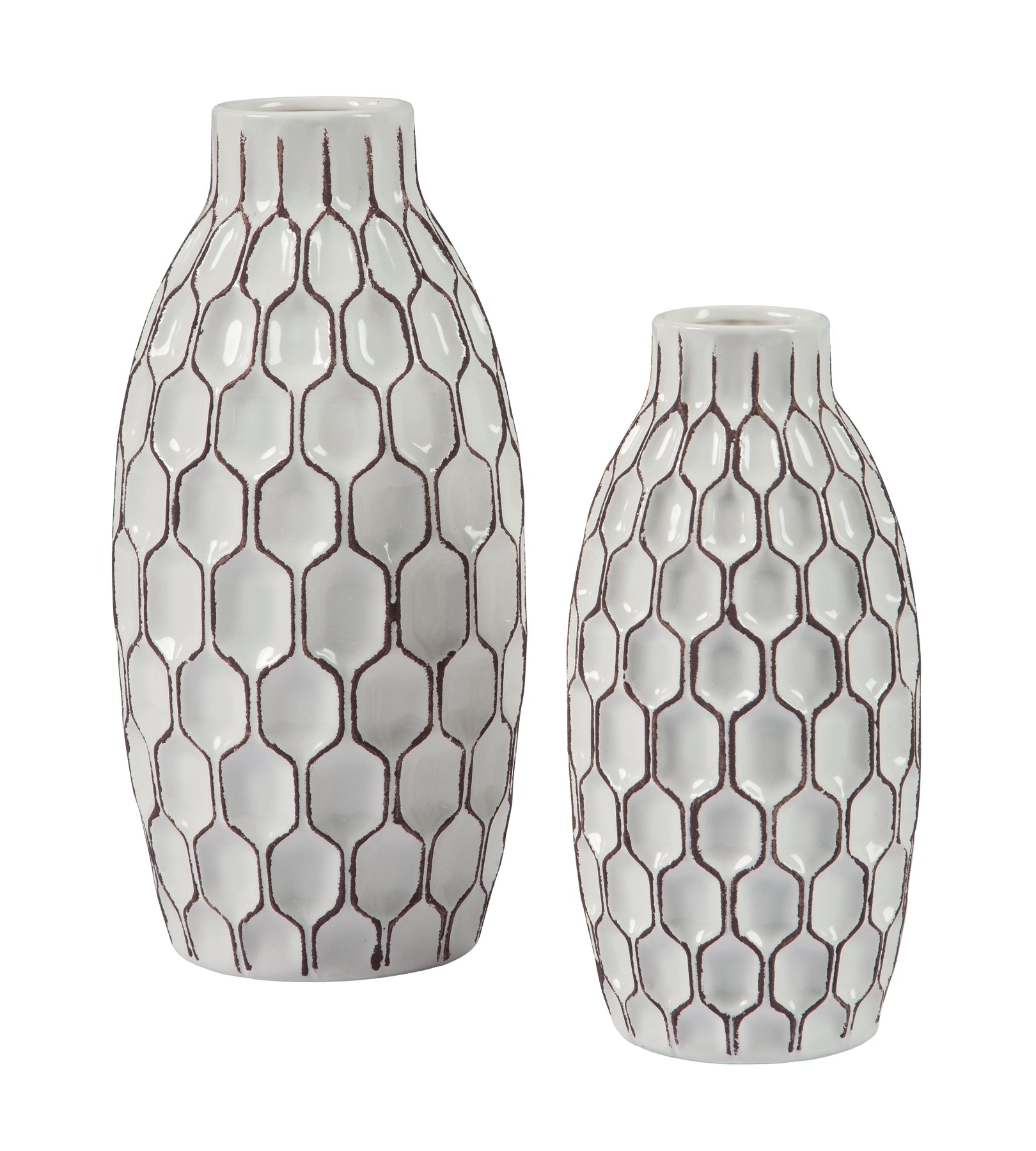 Dionna Vase Set (2/CN) at Walker Mattress and Furniture Locations in Cedar Park and Belton TX.