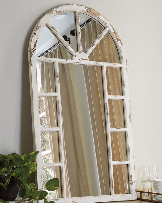 Divakar Accent Mirror at Walker Mattress and Furniture Locations in Cedar Park and Belton TX.