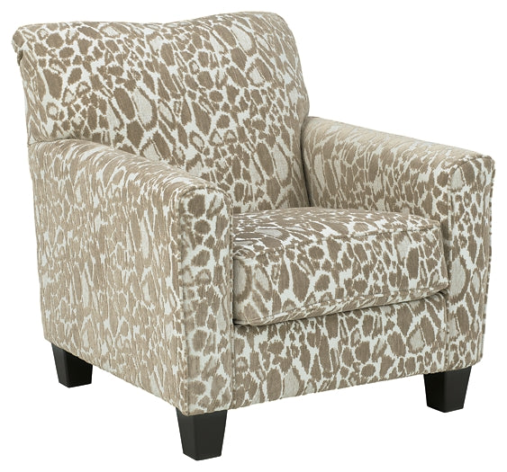 Dovemont Chair and Ottoman at Walker Mattress and Furniture Locations in Cedar Park and Belton TX.