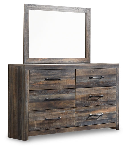 Drystan Dresser and Mirror at Walker Mattress and Furniture Locations in Cedar Park and Belton TX.