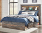 Drystan Full Bookcase Bed with 2 Nightstands at Walker Mattress and Furniture Locations in Cedar Park and Belton TX.
