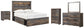 Drystan Full Bookcase Bed with 2 Storage Drawers with Mirrored Dresser, Chest and Nightstand at Walker Mattress and Furniture Locations in Cedar Park and Belton TX.