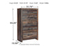 Drystan King Panel Bed with 4 Storage Drawers with Mirrored Dresser and Chest at Walker Mattress and Furniture Locations in Cedar Park and Belton TX.