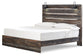 Drystan Queen Panel Bed with 2 Nightstands at Walker Mattress and Furniture Locations in Cedar Park and Belton TX.