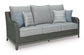 Elite Park Outdoor Sofa with 2 Lounge Chairs at Walker Mattress and Furniture Locations in Cedar Park and Belton TX.