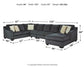 Eltmann 4-Piece Sectional with Chaise at Walker Mattress and Furniture Locations in Cedar Park and Belton TX.