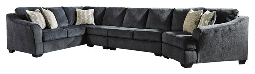 Eltmann 4-Piece Sectional with Cuddler at Walker Mattress and Furniture Locations in Cedar Park and Belton TX.