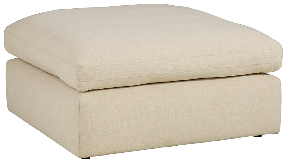 Elyza 3-Piece Sectional with Ottoman at Walker Mattress and Furniture Locations in Cedar Park and Belton TX.