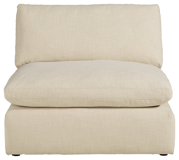 Elyza 3-Piece Sectional with Ottoman at Walker Mattress and Furniture Locations in Cedar Park and Belton TX.