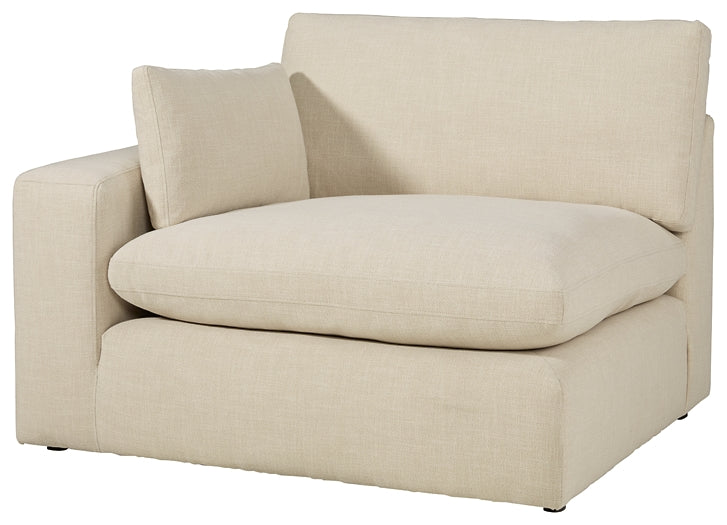 Elyza 3-Piece Sectional with Ottoman at Walker Mattress and Furniture Locations in Cedar Park and Belton TX.