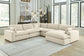 Elyza 5-Piece Sectional with Ottoman at Walker Mattress and Furniture Locations in Cedar Park and Belton TX.