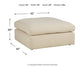 Elyza 5-Piece Sectional with Ottoman at Walker Mattress and Furniture Locations in Cedar Park and Belton TX.