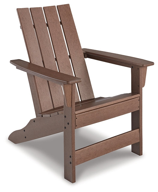 Emmeline 2 Adirondack Chairs with Connector Table at Walker Mattress and Furniture Locations in Cedar Park and Belton TX.