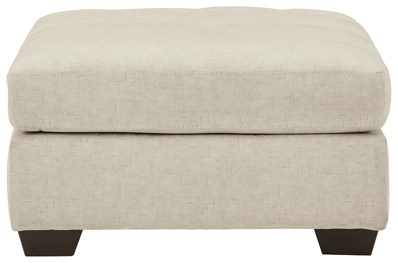 Falkirk 2-Piece Sectional with Ottoman at Walker Mattress and Furniture Locations in Cedar Park and Belton TX.