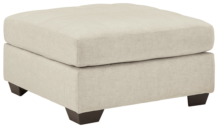 Falkirk 2-Piece Sectional with Ottoman at Walker Mattress and Furniture Locations in Cedar Park and Belton TX.