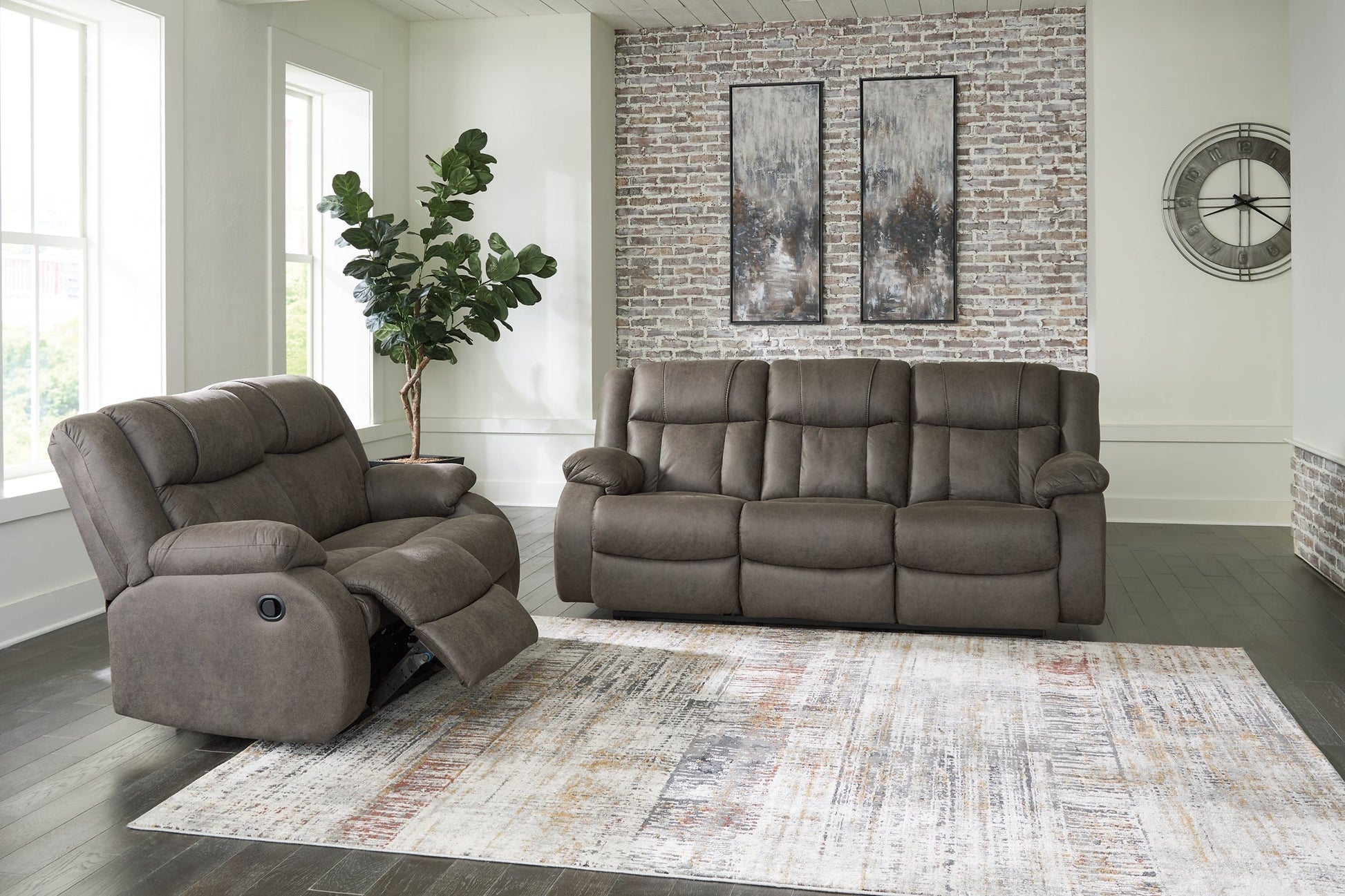 First Base Sofa and Loveseat at Walker Mattress and Furniture Locations in Cedar Park and Belton TX.