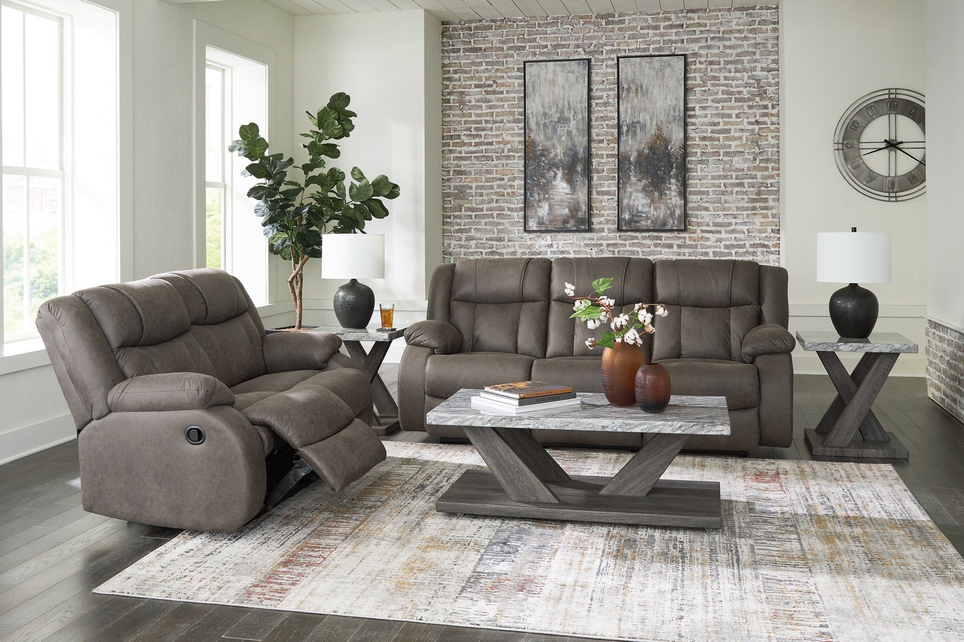 First Base Sofa and Loveseat at Walker Mattress and Furniture Locations in Cedar Park and Belton TX.
