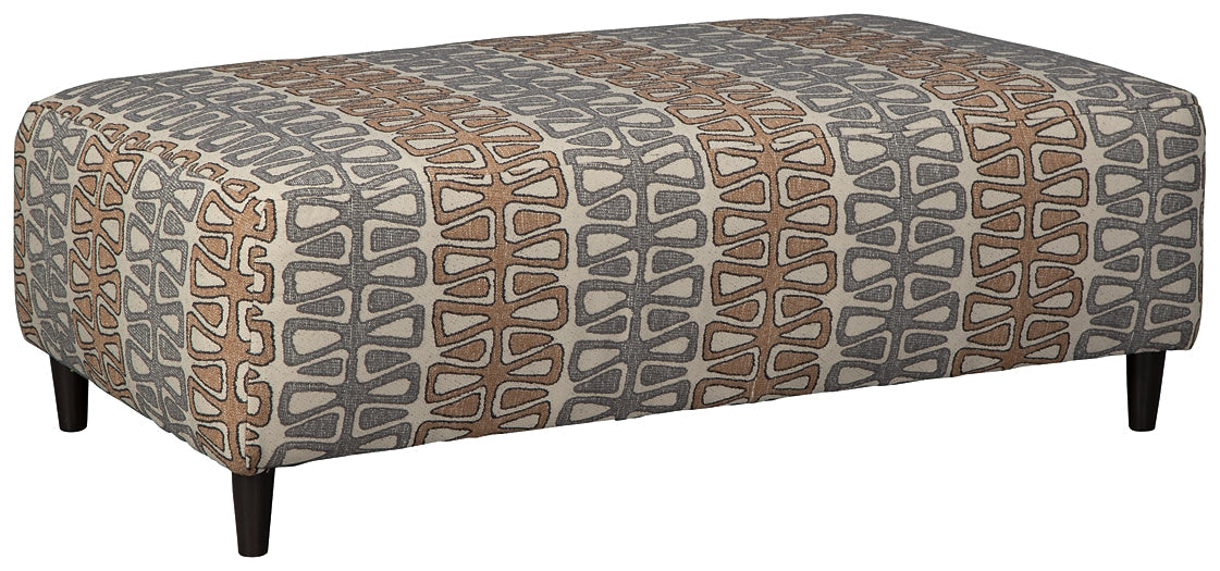 Flintshire Oversized Accent Ottoman at Walker Mattress and Furniture Locations in Cedar Park and Belton TX.