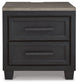 Foyland California King Panel Storage Bed with Mirrored Dresser, Chest and 2 Nightstands at Walker Mattress and Furniture Locations in Cedar Park and Belton TX.
