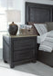 Foyland California King Panel Storage Bed with Mirrored Dresser, Chest and 2 Nightstands at Walker Mattress and Furniture Locations in Cedar Park and Belton TX.