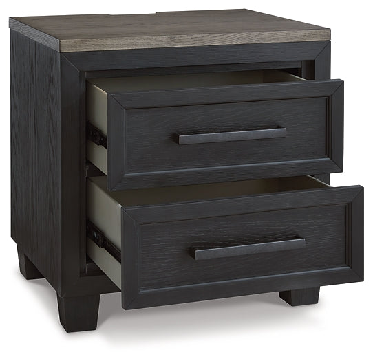 Foyland California King Panel Storage Bed with Mirrored Dresser, Chest and 2 Nightstands at Walker Mattress and Furniture Locations in Cedar Park and Belton TX.