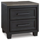 Foyland California King Panel Storage Bed with Mirrored Dresser, Chest and 2 Nightstands at Walker Mattress and Furniture Locations in Cedar Park and Belton TX.