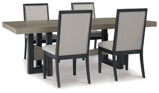 Foyland Dining Table and 4 Chairs at Walker Mattress and Furniture Locations in Cedar Park and Belton TX.