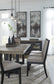 Foyland Dining Table and 8 Chairs at Walker Mattress and Furniture Locations in Cedar Park and Belton TX.