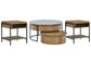 Fridley Coffee Table with 2 End Tables at Walker Mattress and Furniture Locations in Cedar Park and Belton TX.