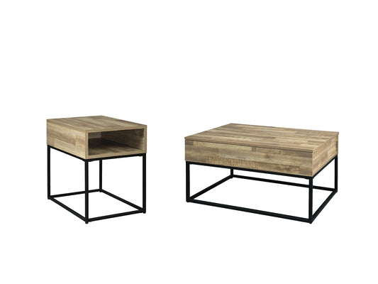 Gerdanet Coffee Table with 1 End Table at Walker Mattress and Furniture Locations in Cedar Park and Belton TX.