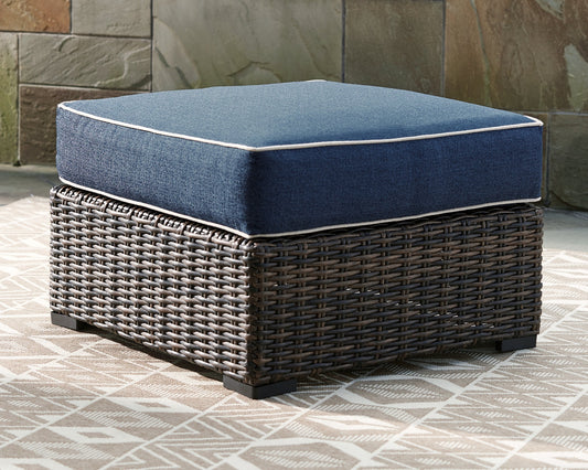 Grasson Lane Ottoman with Cushion at Walker Mattress and Furniture Locations in Cedar Park and Belton TX.