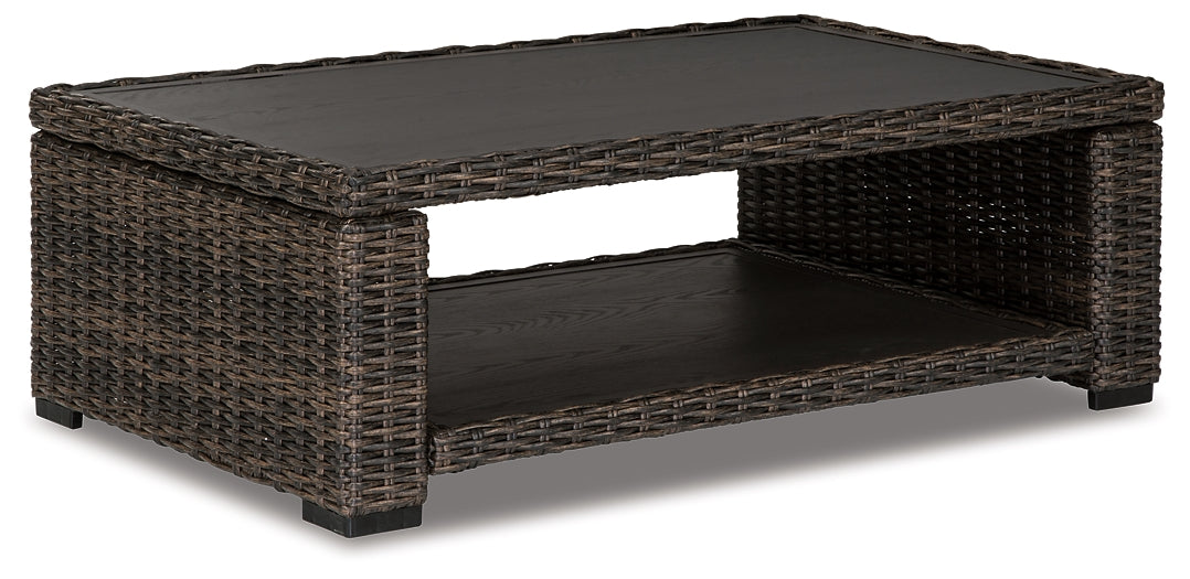 Grasson Lane Rectangular Cocktail Table at Walker Mattress and Furniture Locations in Cedar Park and Belton TX.