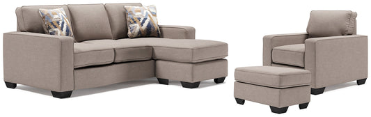 Greaves Sofa Chaise, Chair, and Ottoman at Walker Mattress and Furniture Locations in Cedar Park and Belton TX.