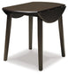 Hammis Dining Table and 4 Chairs at Walker Mattress and Furniture Locations in Cedar Park and Belton TX.