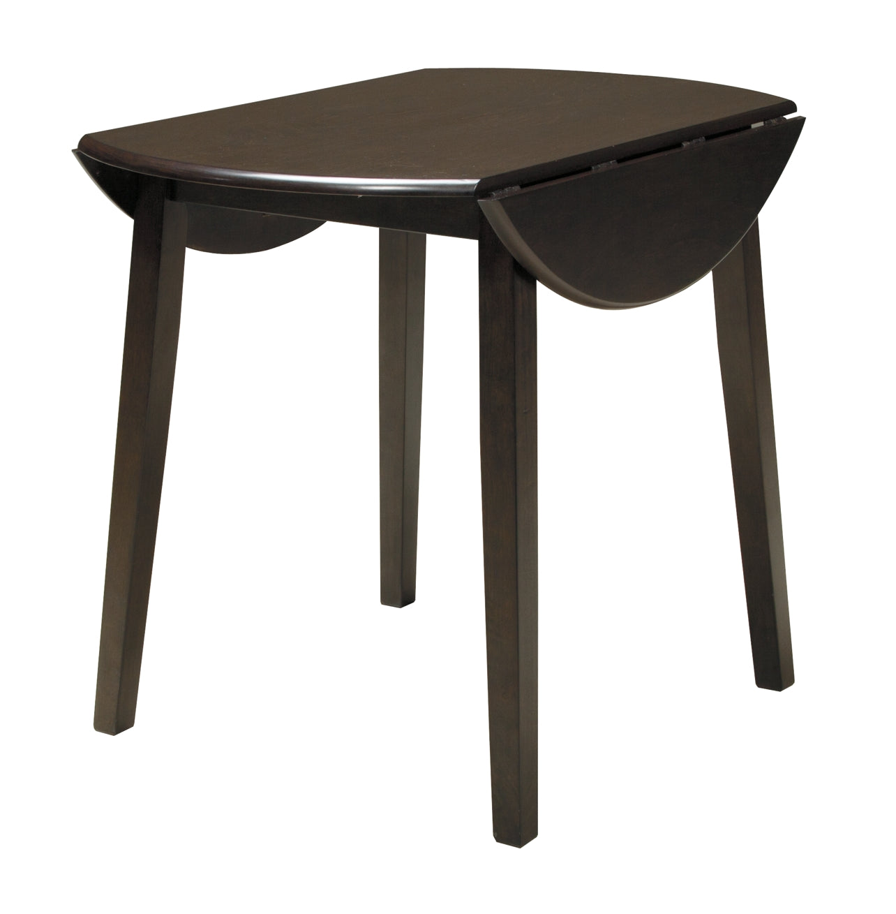 Hammis Round DRM Drop Leaf Table at Walker Mattress and Furniture Locations in Cedar Park and Belton TX.