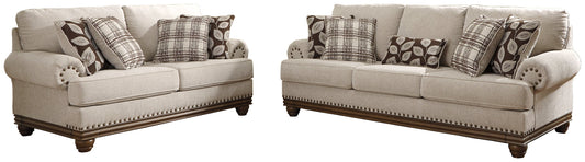 Harleson Sofa and Loveseat at Walker Mattress and Furniture Locations in Cedar Park and Belton TX.